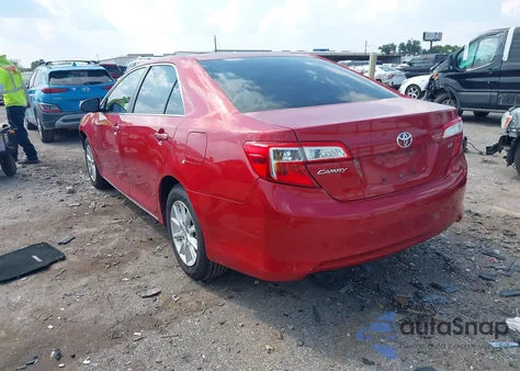 2012 Toyota Camry Le z USA, uszkodzony, nr VIN 4T4BF1FK3CR207907